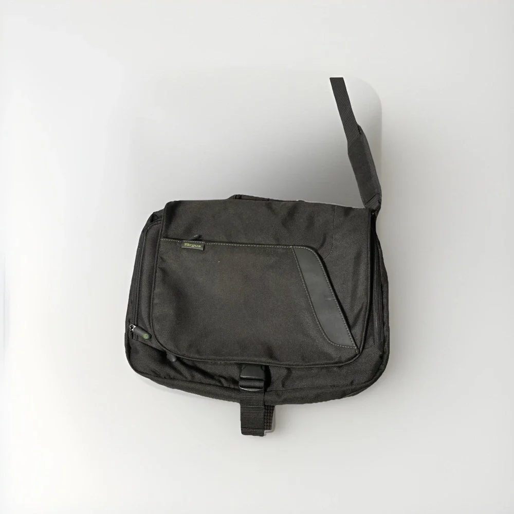 Targus Laptop Bag Cross Body Unisex‎ Black Clean